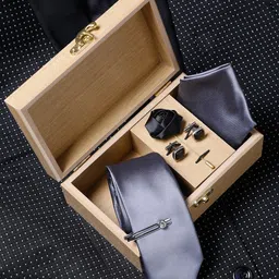 LOUIS STITCH Men Luxury Italian Silk Necktie Set-image-23