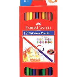 Faber Castell 12 Bi Colour Pencils image 3