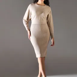 SHOWOFF Bodycon Dress With Upper Top-picture-13