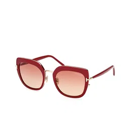Tom Ford Women Full Rim Cateye Sunglasses with UV Protected Lens FT0945 55 66T-picture-21