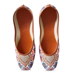 SGU Women Embellished Ethnic Mojaris with Embroidered Flats-picture-21