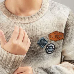 max Boys Striped Pullover image 4