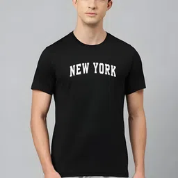 SZN Men Typography Printed Round Neck Slim Fit T-shirt-picture-19