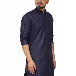 Krudha Fashion Men Thread Work Pathani Kurta image 4