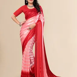 Moda Rapido Striped Satin Saree-image-55