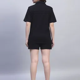 GRIFFEL Flame Printed Pure Cotton Shirt & Shorts Co-ords image 4