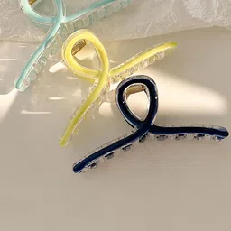 Radhya Accessories Infinity Acrylic Hair Claws Pack of 2-image-49