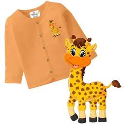 Toddylon Kids 3 Printed V-Neck Applique T-shirt image 2