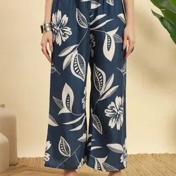 NE STYLE Women Floral Printed Regular Kurta with Palazzos image 3