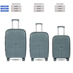 Polo Class Textured Hard-Sided Small Trolley Bag With Vanity image 5