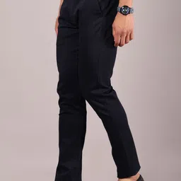 V-Mart Men Regular Fit Mid-Rise Chinos Trousers image 4