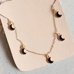 Octagon hub Gold-Plated Necklace image 4