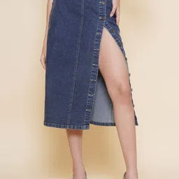 PUELLA Straight Midi Skirt-picture-58