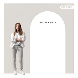 Myntra Elegant Homes Green & Red Printed Tropical Rainforest Waterfall Wall Sticker image 3