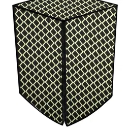 The Furnishing Tree Washing Machine Cover Check Coffee Compatible for Bosch 7.5 Kg Fully-Automatic image 5