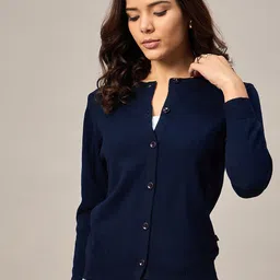 The Roadster Lifestyle Co Women Round-Neck Sweaters-picture-39