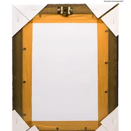 ADA Handicraft Black & Gold-Toned Self Design Wooden Wall Photo Frame image 5