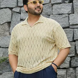 Instafab Plus Men Polo Collar Pockets T-shirt-image-6