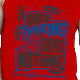 SLOWLORIS Men Pack Of 2 Printed Bio-Wash Combed Cotton Gym Vest image 5