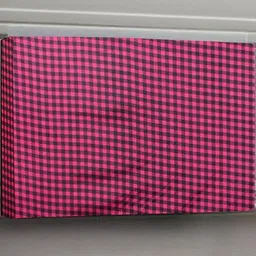 Stylista Magenta Printed Waterproof Air Conditioner Covers image 2