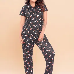 BDE Women Printed Night suit-picture-35