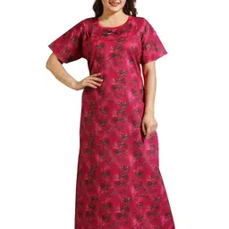 Inner Beats Women Multi Nightdress-picture-16