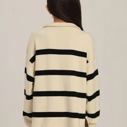 Vero Moda Girls Striped Pullover image 3