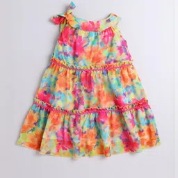 Hopscotch Girls Polyester Dresses-image-36