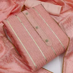 Ishin Zari Unstitched Dress Material-picture-52