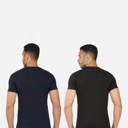 GLOBAL NOMAD Men 2 Printed Bio Finish Applique T-shirt image 2