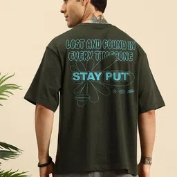 Mast & Harbour Men Printed Pockets T-shirt image 4