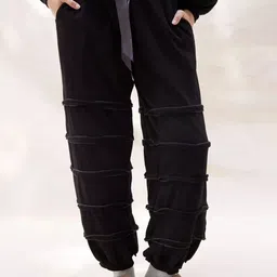 LULU & SKY Women Loose Fit Joggers Trousers-picture-17