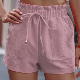 CORSICA Women Relaxed Fit Regular Shorts-picture-27