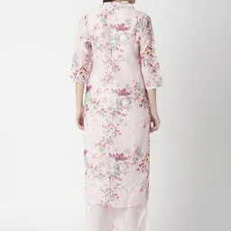 R&B Printed Top Shrug With Trousers Co-Ords image 5