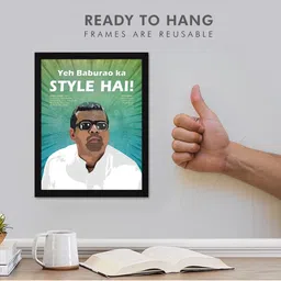 Chaka Chaundh Multicoloured 1 Piece Paper Other Wall Photographs image 4