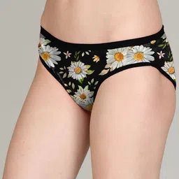 lola  dola Lola Dola Printed Mid-Rise Hipster Briefs Panty(Print-01-065) image 2