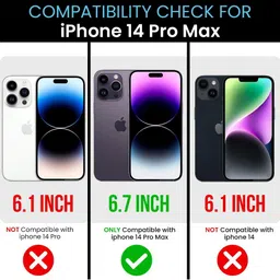 PEEPERLY Unisex iPhone 14 Pro Max Abstract Max Vivid Waves Impact Resistant Back Case image 3