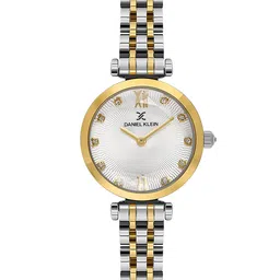 Daniel Klein Women Stainless Steel Bracelet Style Straps Analogue Watch DK.1.14094-3-image-0