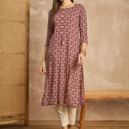 CHETI Printed Straight Kurta-picture-11