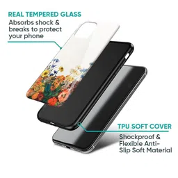 QRIOH Floral Printed iPhone 16 Pro Max Back Case Mobile Accessories image 5