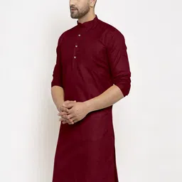 Krudha Fashion Men Thread Work Kurta image 3