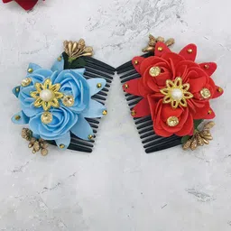 GADINFASHION Women Set of 2 Comb Pin-image-63