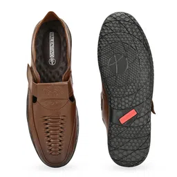 Valentino Men Leather Comfort Sandals image 2