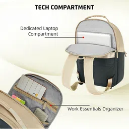 Safari Unisex Colourblocked Backpack image 4