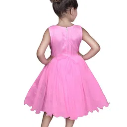 Arshia Fashions Floral Net Fit & Flare Dress image 5