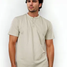 Celio Men Henley Neck Pockets T-shirt-picture-19