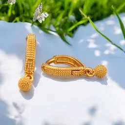 SHREE KRISHNA SHOPPING Gold-Plated Brass Earrings-picture-35