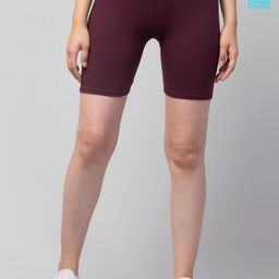 HIRRUX Women Skinny Fit Low-Rise Cycling Sports Shorts-picture-19