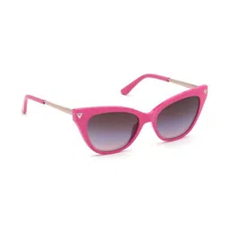 GUESS Women Purple Lens & Pink Cateye Sunglasses with UV Protected Lens-picture-15