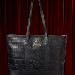 LEGAL BRIBE Women Textured Structured Tote Bag-picture-20